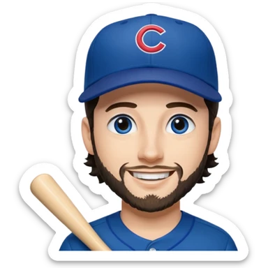 could I have a emoji of dansby Swanson from the cubs sticker