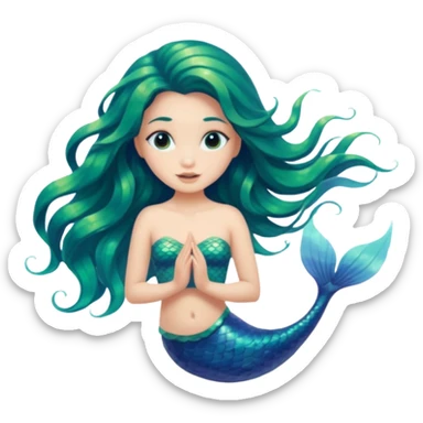 mermaid sticker