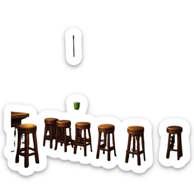 Snug Irish pub sticker