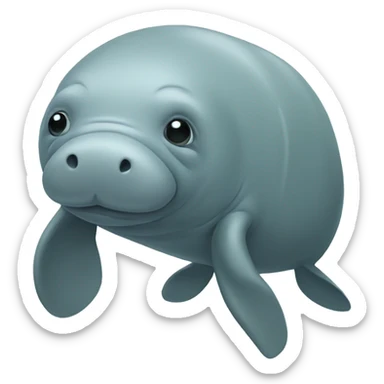 manatee sticker