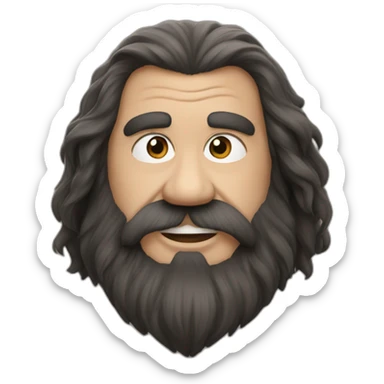 Hagrid sticker