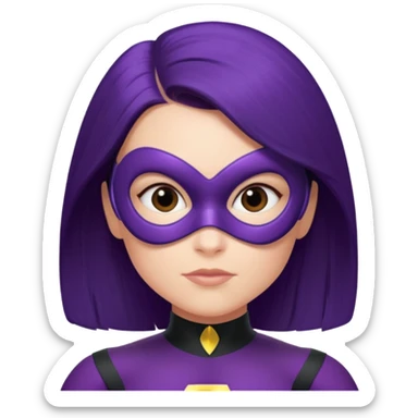 violet from incredible  sticker