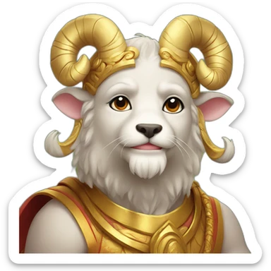 Super cute Shri Ram sticker