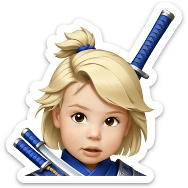 Steadfast Samurai sticker