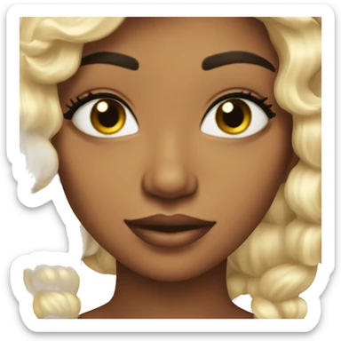 a sparkling darling (a sparkling gorgeous woman) sticker