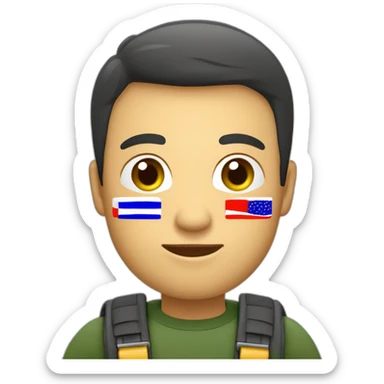 crie um emoji de cartão de credito com a bandeira visa  sticker