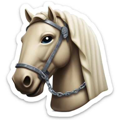 trojan horse, with private equity associates visible hiding like Troy movie sticker