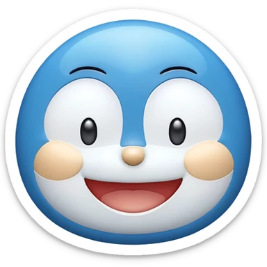 Doraemon emoji sticker