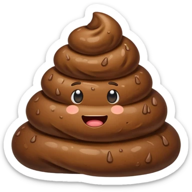 🧠💩 sticker