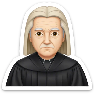 Create an emoji of a Ukrainian Supreme Court judge sticker