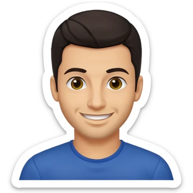 Albanian guy sticker