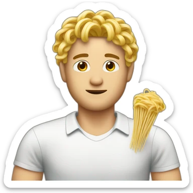 blond-man-with-spaghetti sticker