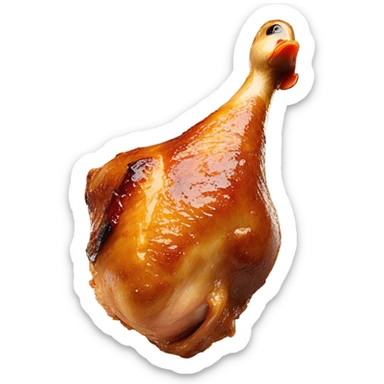 Cuisse canard rôti  sticker