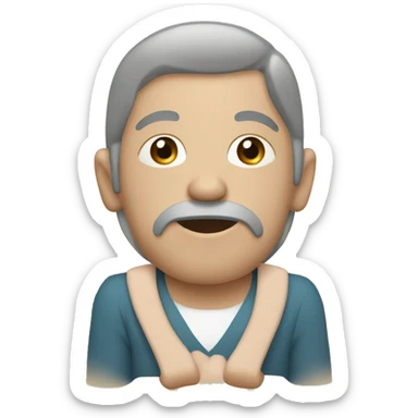 Simbolo fisioterapia sticker