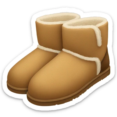 UGG slippers  sticker