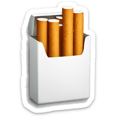 Pack of cigarettes  sticker