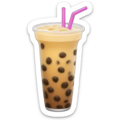 boba tea sticker