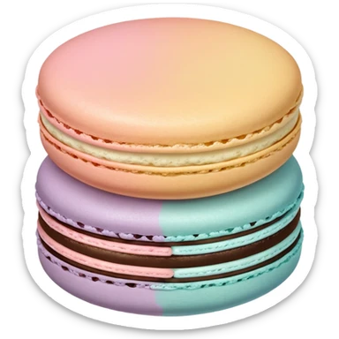 Macaroon sticker