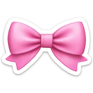 Pink Bow sticker