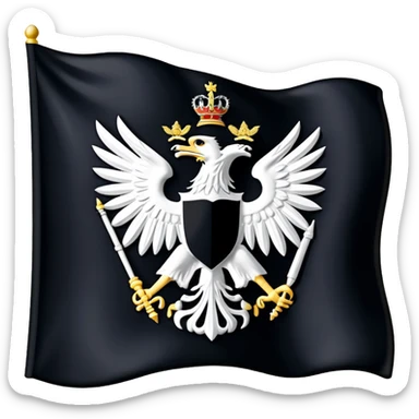 Prussia flag sticker