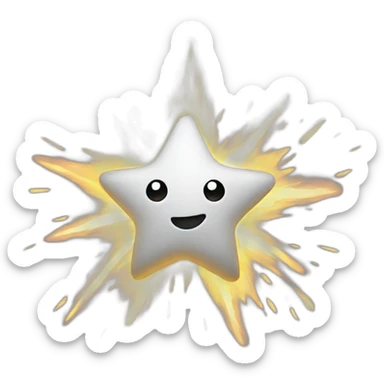 spark star sticker