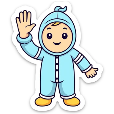 Have a good night sticker