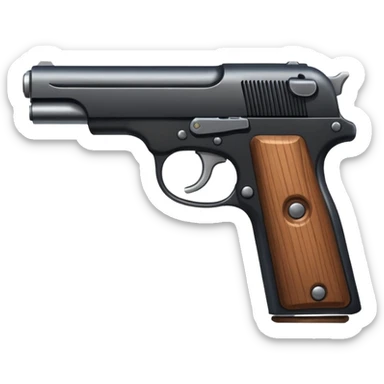 Un pistolet sticker