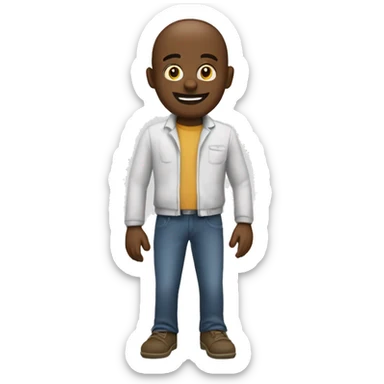 Make it make sense emoji in a cartoon fashion with text saying "make it make sense" sticker