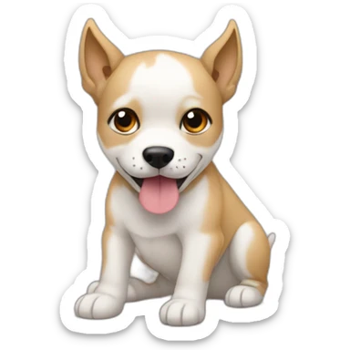 dog Min Aung Hlaing sticker