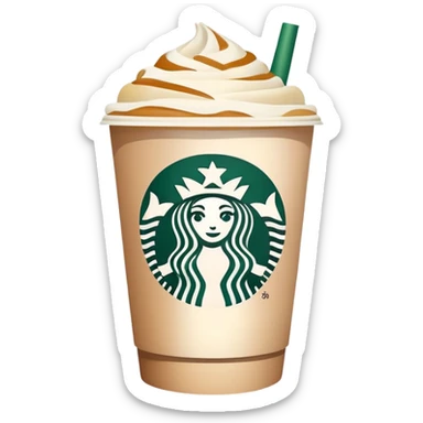 aesthetic starbucks sticker
