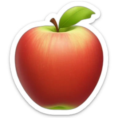 Logo Apple mangé sticker