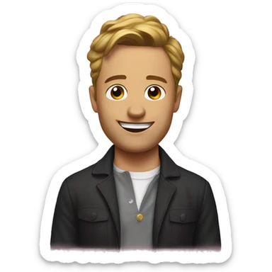 Tik tok emoji sticker