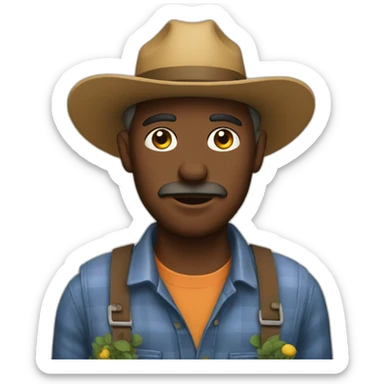 farmer who had a bad season sticker