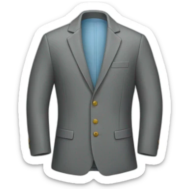 Jacket lapel without the rest of the jacket  sticker