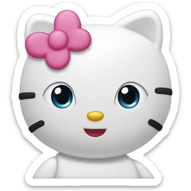 Hello kitty sticker