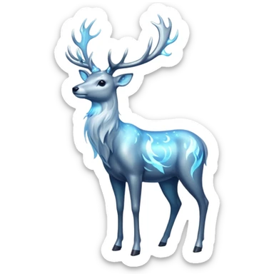 Patronus Stag sticker