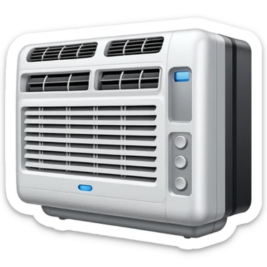 Air conditioner sticker