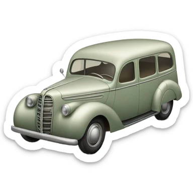 car from 1940 sticker