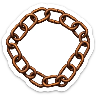The chains are broken sticker