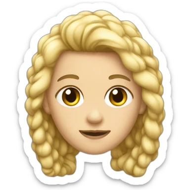 devloper with short black hear Mac sticker