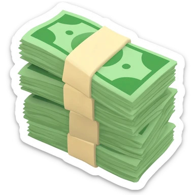 cash sticker
