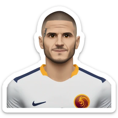 mauro icardi Galatasaray hands in his ears sticker