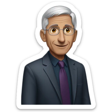Anthony fauci dark sticker