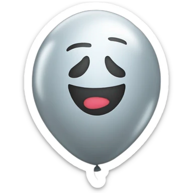 balloon with word Boss sticker