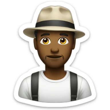 unemployed musician sticker