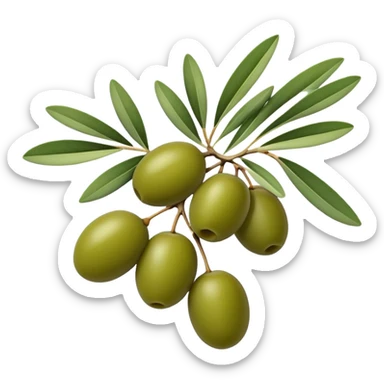 Ramo de olivo sticker