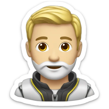 repartidor motorizado sticker