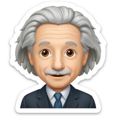 Albert Einstein sticker