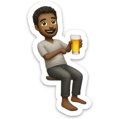 prove-to-not-be-drunk-by-holding-one-leg-up sticker