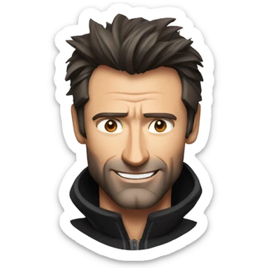 Hugh Jackman sticker